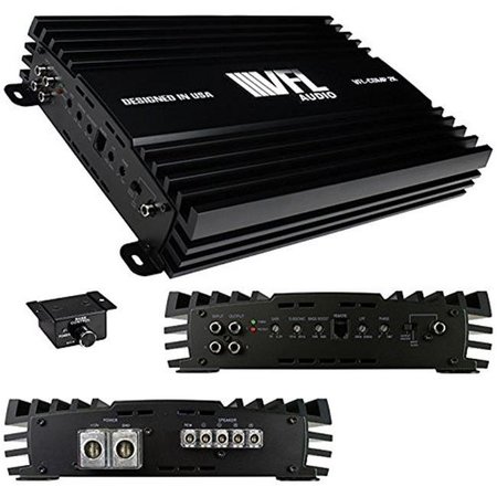 WCI American Bass VFLCOMP2K VFL Audio Competition Amplifier 2000 Watts RMS D Class VFLCOMP2K